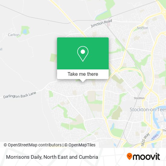 Morrisons Daily map
