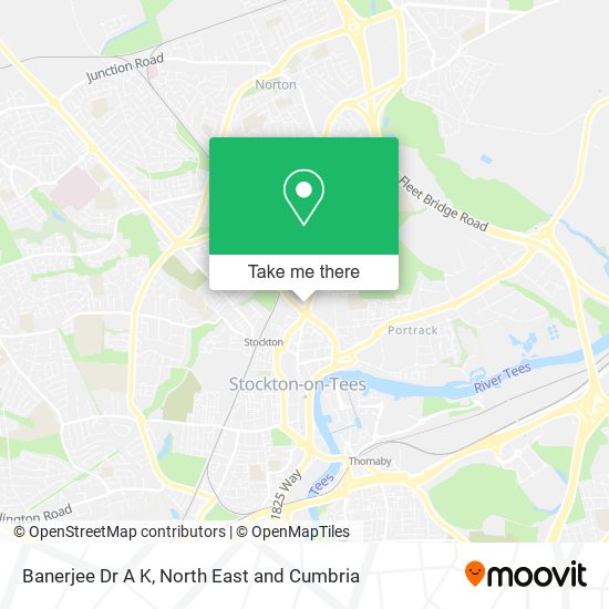 Banerjee Dr A K map