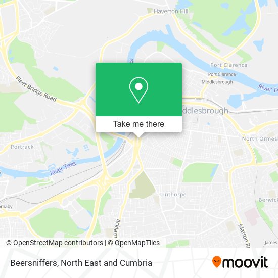 Beersniffers map