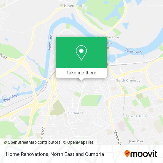 Home Renovations map