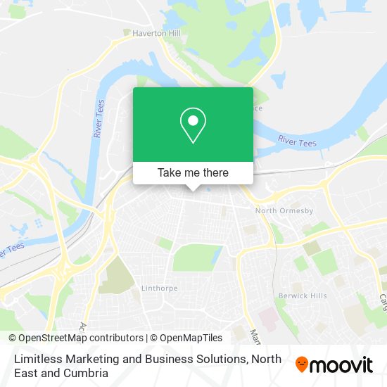 Limitless Marketing and Business Solutions map