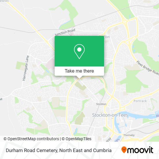 Durham Road Cemetery map