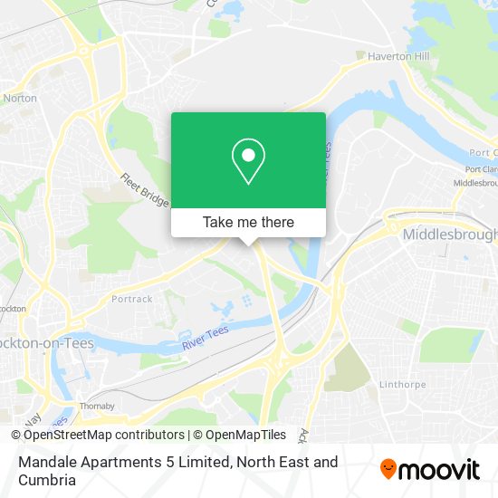 Mandale Apartments 5 Limited map