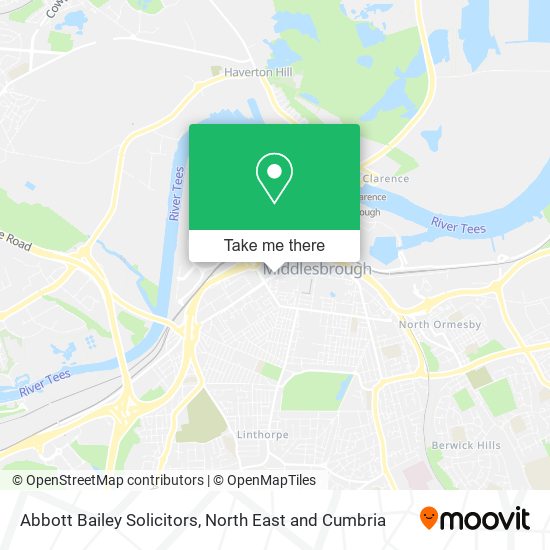 Abbott Bailey Solicitors map