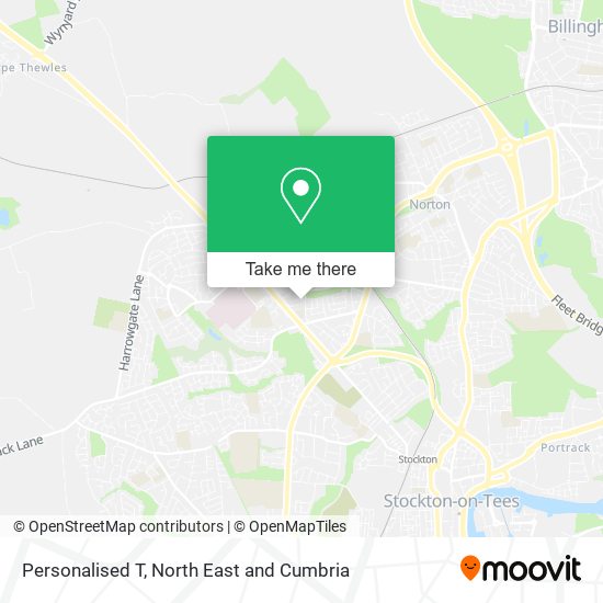 Personalised T map