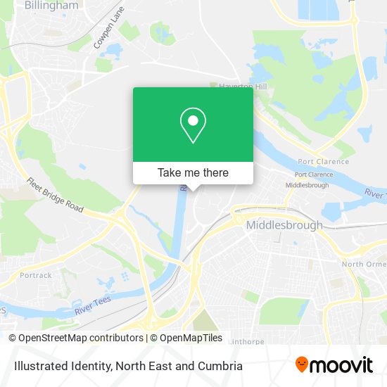 Illustrated Identity map