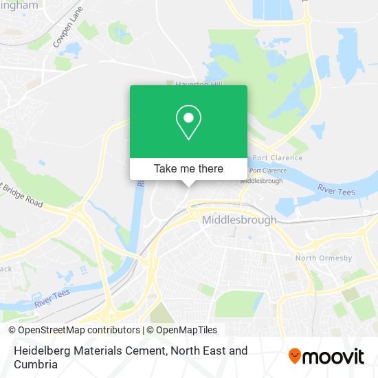 Heidelberg Materials Cement map
