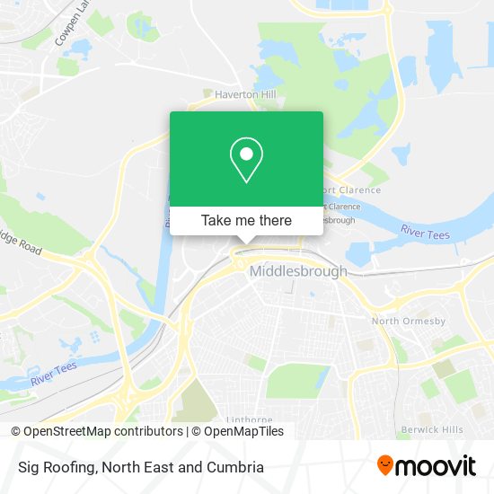 Sig Roofing map