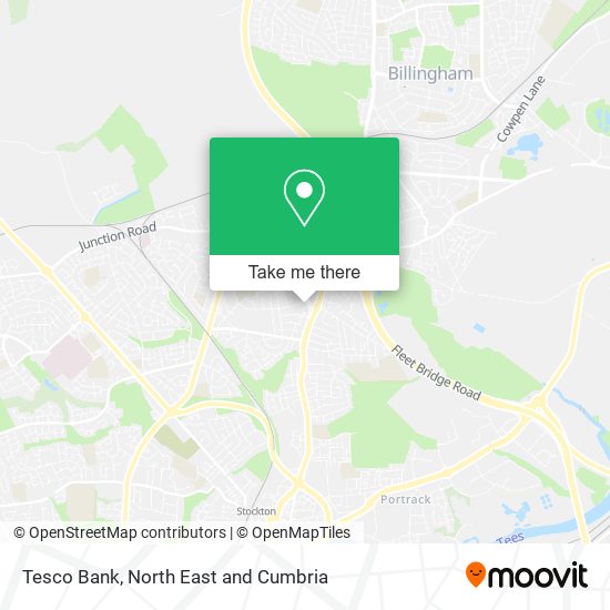 Tesco Bank map