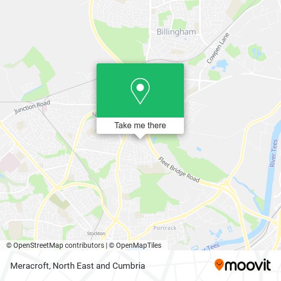 Meracroft map