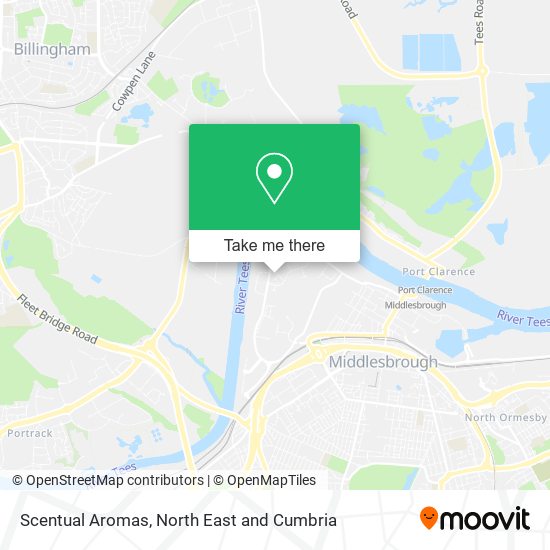 Scentual Aromas map