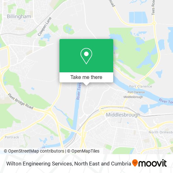 Wilton Engineering Services map