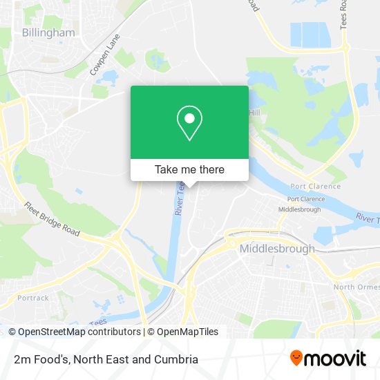 2m Food's map