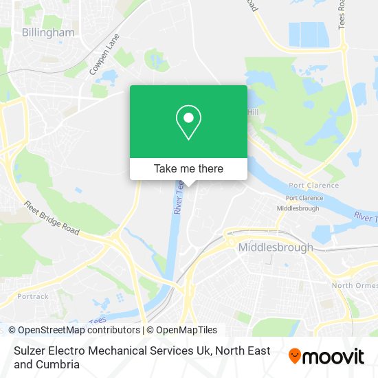 Sulzer Electro Mechanical Services Uk map