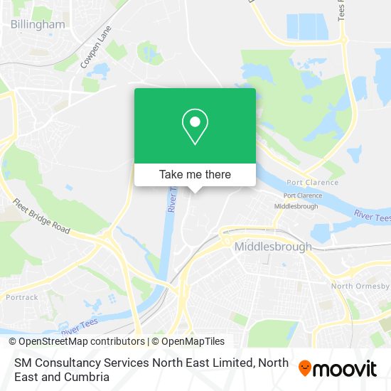 SM Consultancy Services North East Limited map