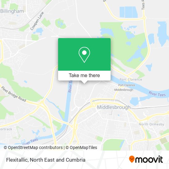Flexitallic map