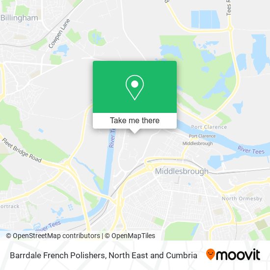 Barrdale French Polishers map