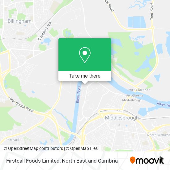 Firstcall Foods Limited map