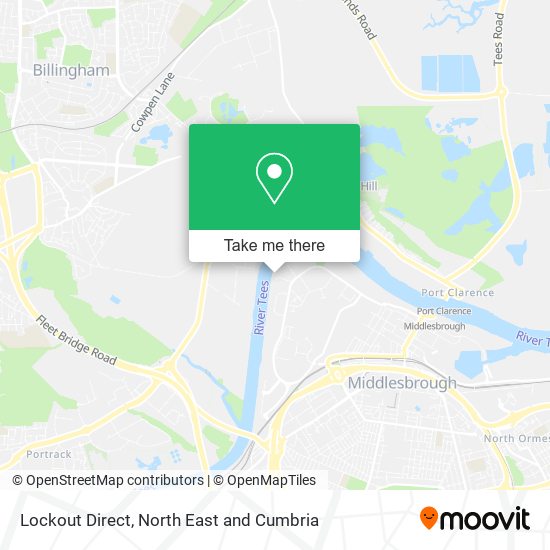Lockout Direct map
