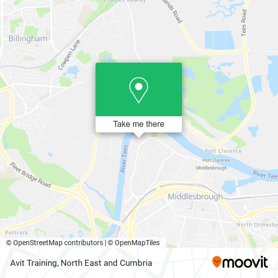 Avit Training map