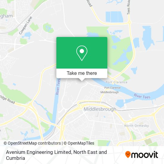 Avenium Engineering Limited map