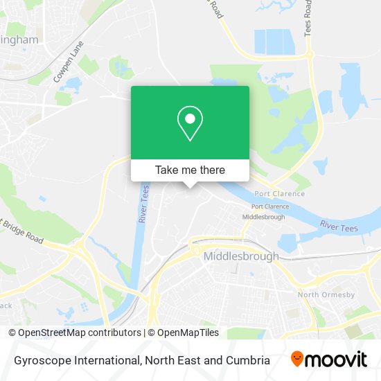 Gyroscope International map