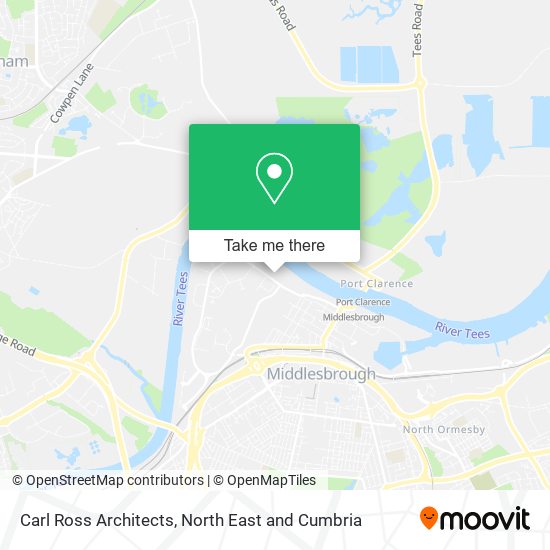 Carl Ross Architects map
