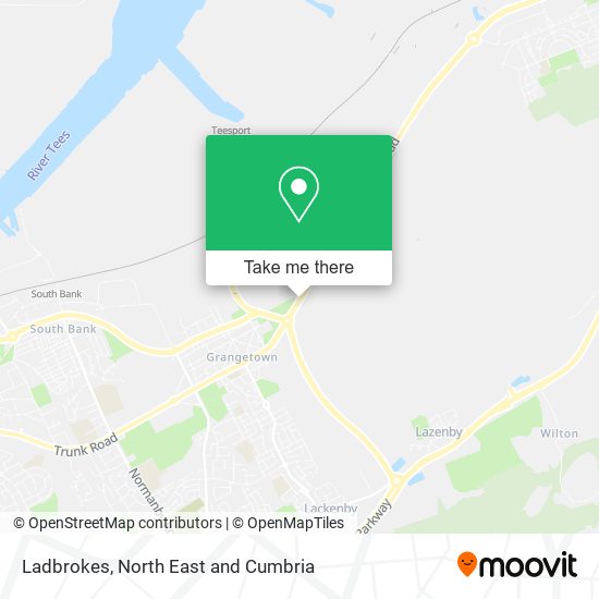 Ladbrokes map