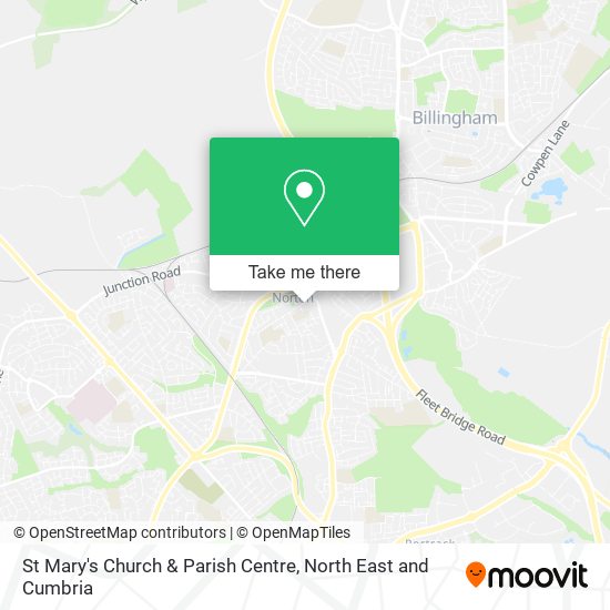 St Mary's Church & Parish Centre map