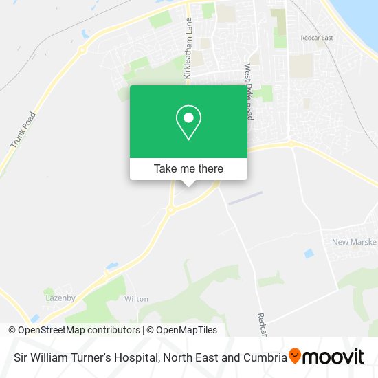 Sir William Turner's Hospital map