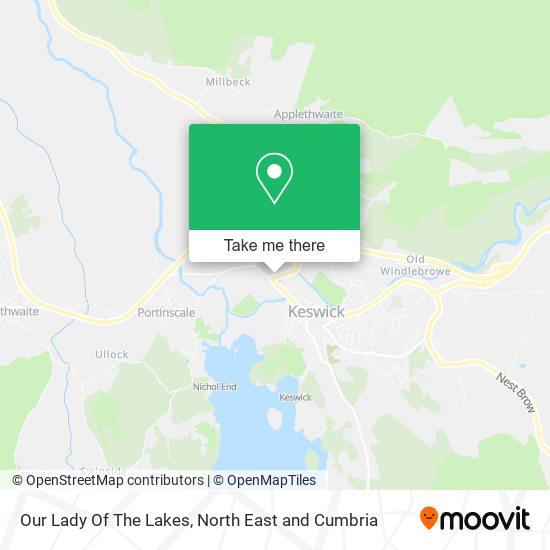 Our Lady Of The Lakes map