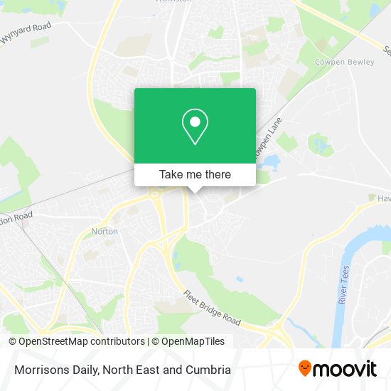 Morrisons Daily map