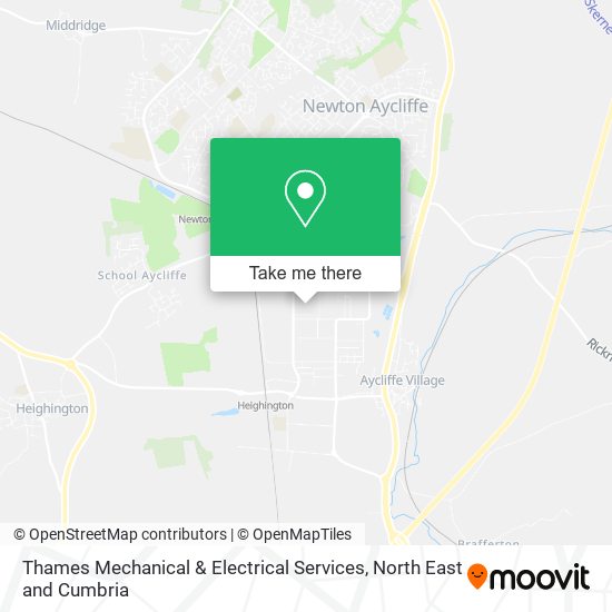 Thames Mechanical & Electrical Services map
