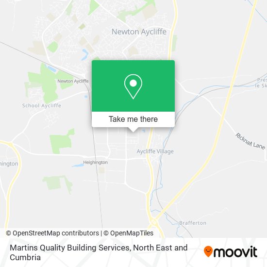 Martins Quality Building Services map