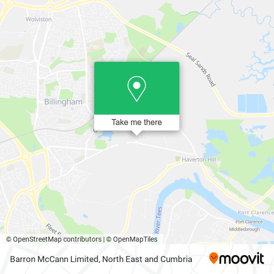 Barron McCann Limited map