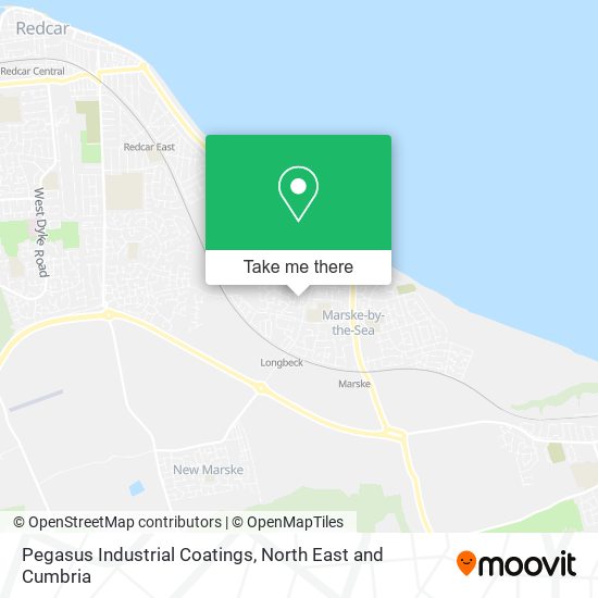 Pegasus Industrial Coatings map