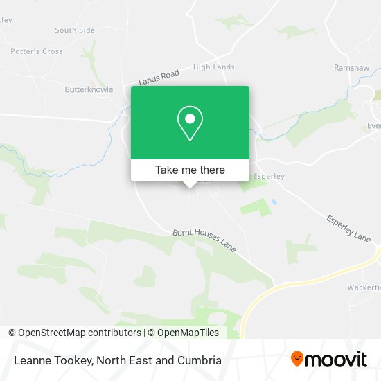 Leanne Tookey map