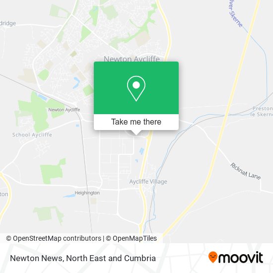 Newton News map