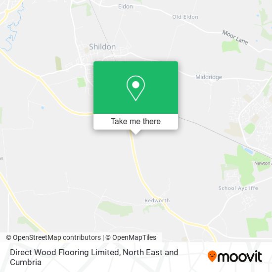 Direct Wood Flooring Limited map