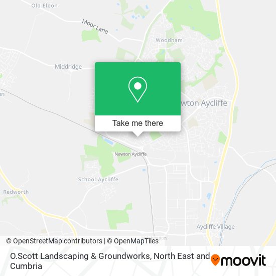 O.Scott Landscaping & Groundworks map