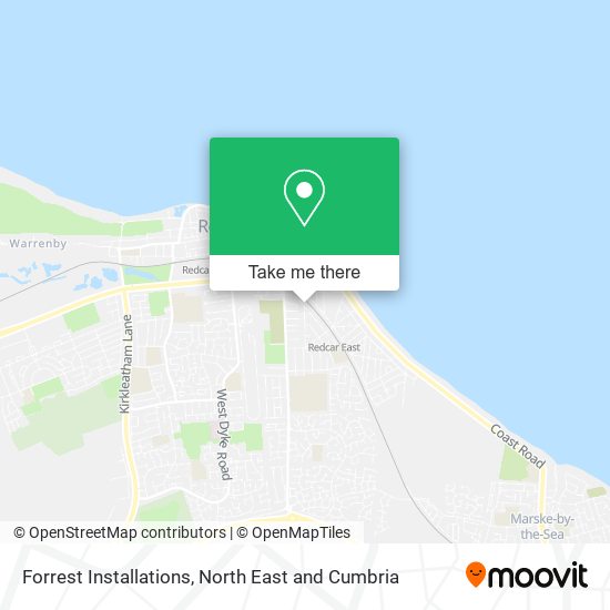 Forrest Installations map