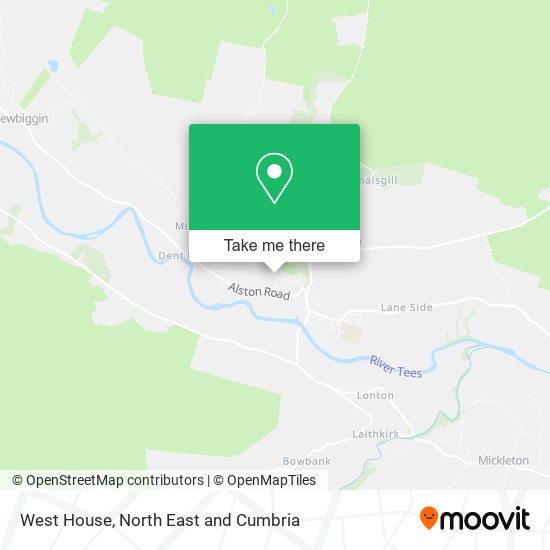 West House map