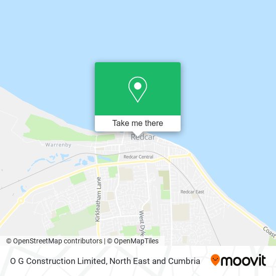 O G Construction Limited map