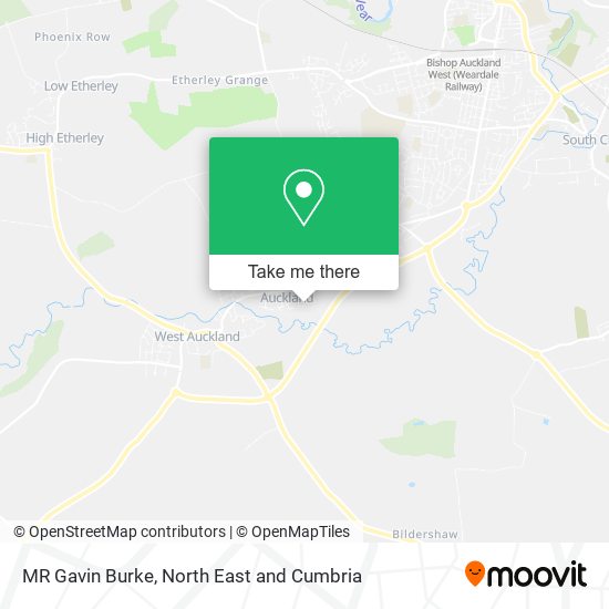 MR Gavin Burke map
