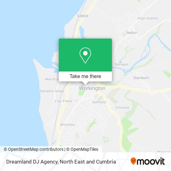 Dreamland DJ Agency map