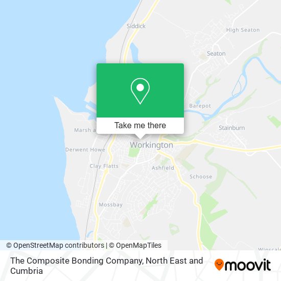 The Composite Bonding Company map