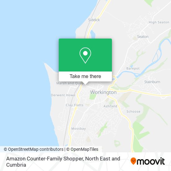 Amazon Counter-Family Shopper map