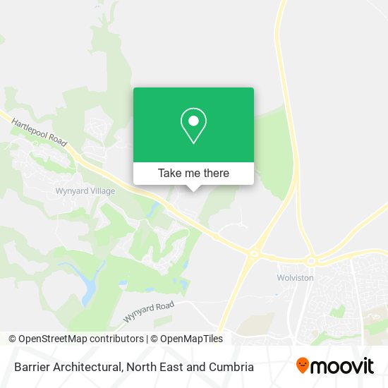 Barrier Architectural map