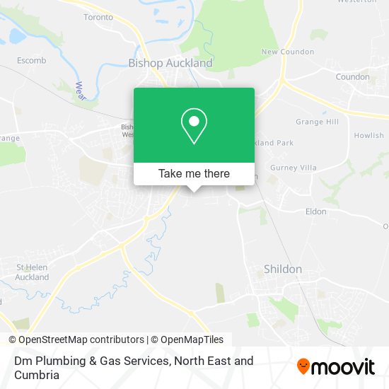 Dm Plumbing & Gas Services map