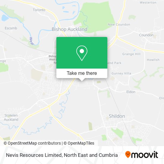 Nevis Resources Limited map
